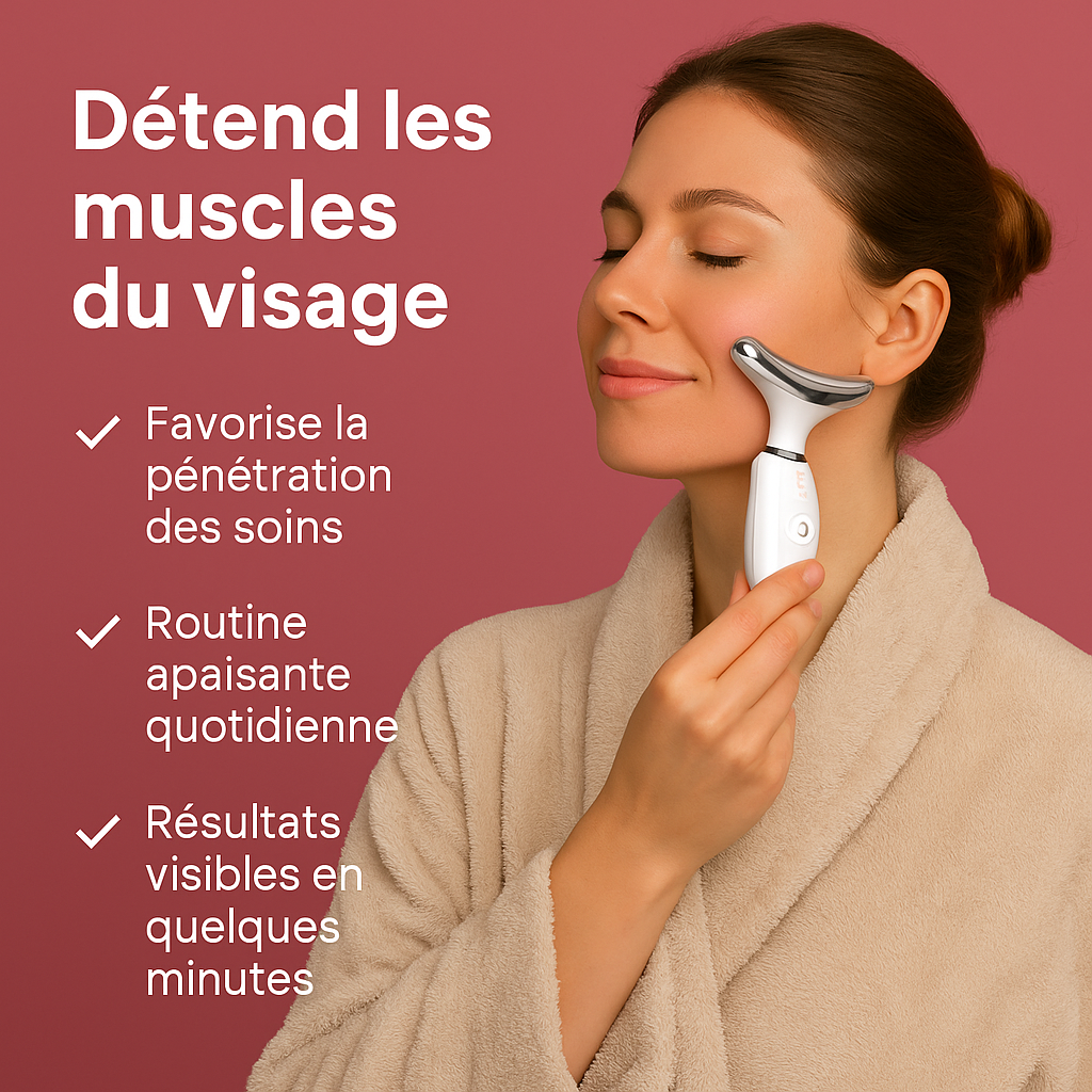 Sublimez votre peau avec le Masseur Facial Anti-rides Betera