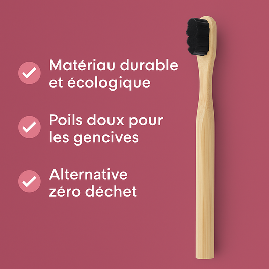 Eco-Friendly Bamboo Toothbrushes – Pack of 10